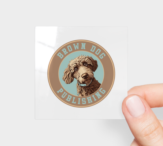 Brown Dog Sticker